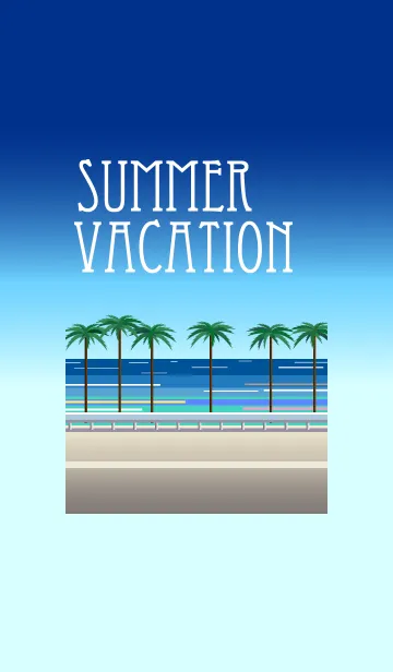 [LINE着せ替え] Enjoy Summer Vacationの画像1