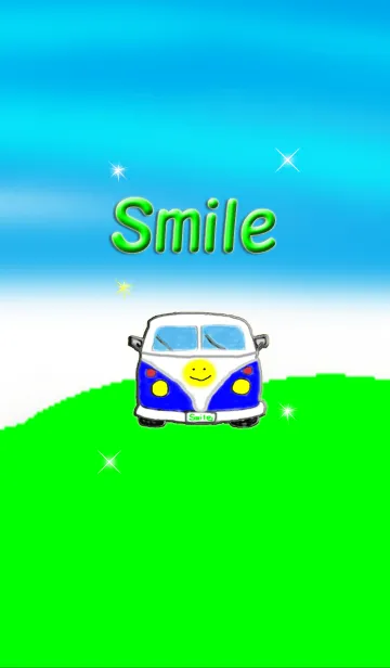 スマイルカー。車のLINE着せ替え