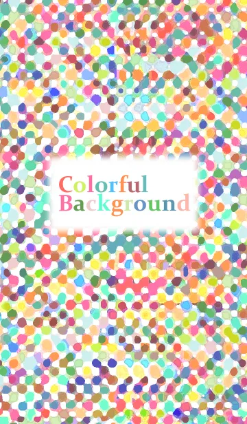[LINE着せ替え] Colorful Backgroundの画像1