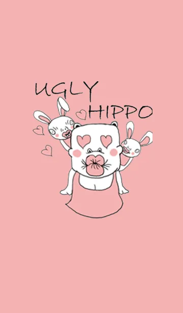 [LINE着せ替え] UGLY HIPPOの画像1