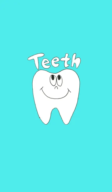[LINE着せ替え] 歯くんの着せかえの画像1