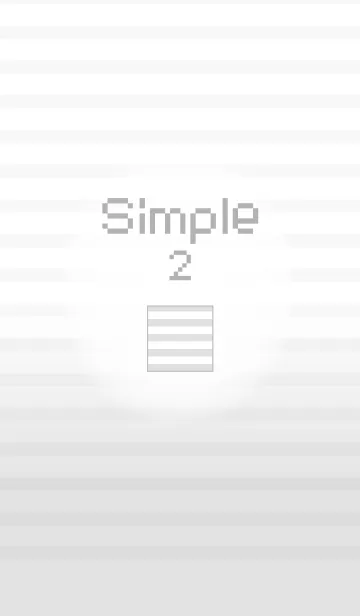 [LINE着せ替え] Simple02の画像1