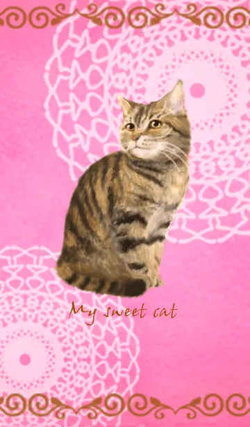 [LINE着せ替え] My sweet cat 2の画像1