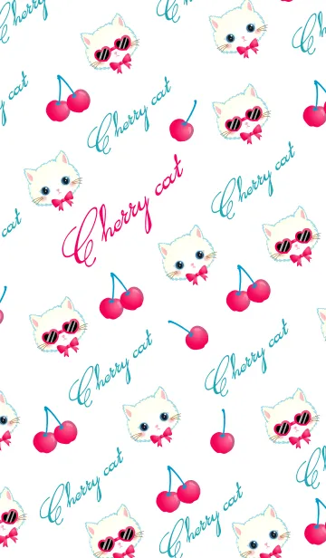 [LINE着せ替え] Cherry Catの画像1