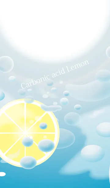 [LINE着せ替え] Carbonic acid Lemonの画像1