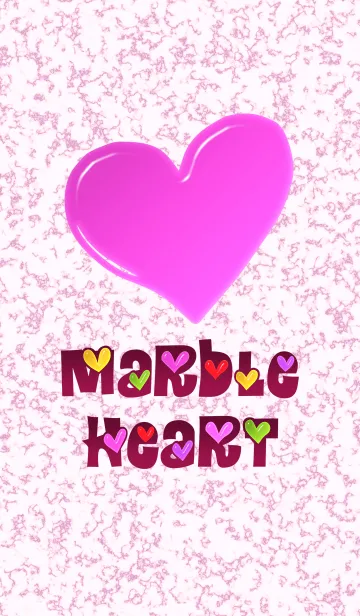 [LINE着せ替え] Marble Heartの画像1