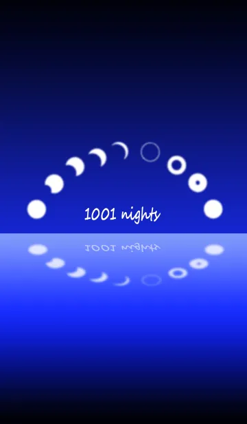 [LINE着せ替え] シンプル 千夜一夜の画像1