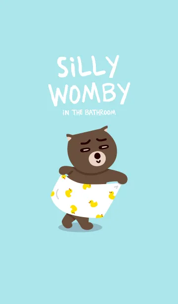 [LINE着せ替え] Silly Womby in the Bathroomの画像1