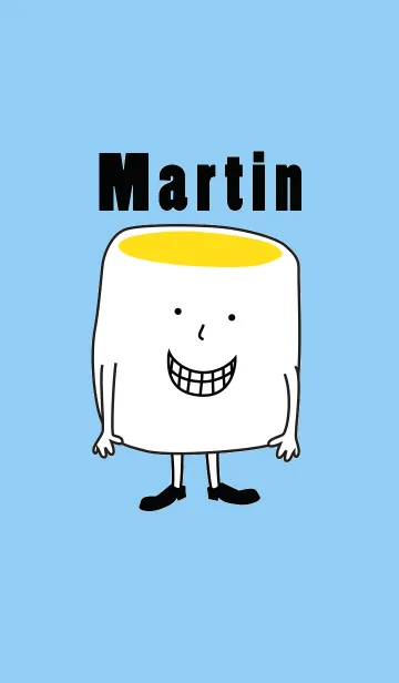 [LINE着せ替え] マーティンマシュマロの画像1