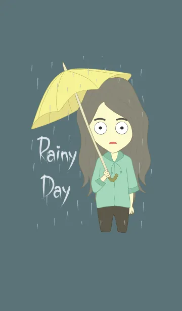 [LINE着せ替え] On Rainy Daysの画像1