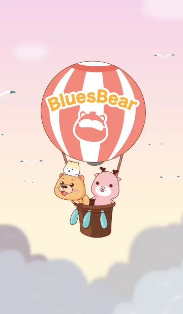 [LINE着せ替え] BluesBear in the skyの画像1