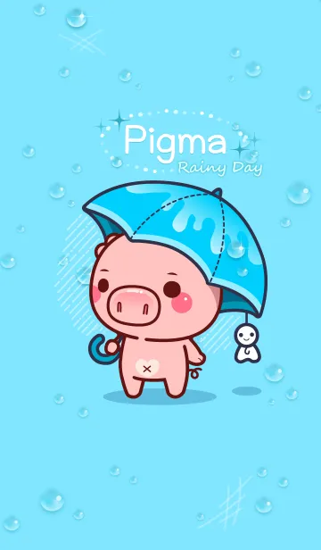 [LINE着せ替え] Pigma~Rainy Dayの画像1
