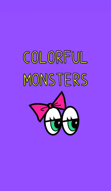 [LINE着せ替え] COLORFUL POP MONSTERSの画像1