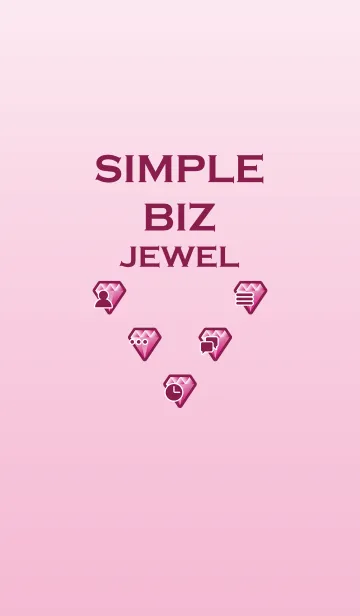 [LINE着せ替え] SIMPLE BIZ JEWELの画像1