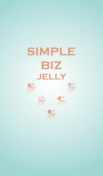 [LINE着せ替え] SIMPLE BIZ JELLYの画像1