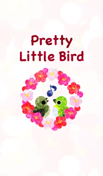 [LINE着せ替え] 可愛い小鳥ちゃんの着せ替えの画像1