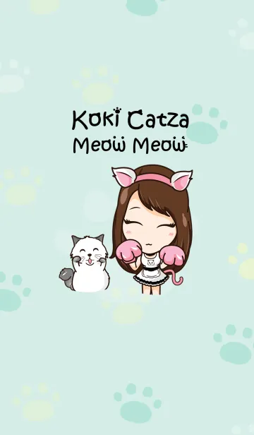 [LINE着せ替え] Koki Catza Meow Meowの画像1