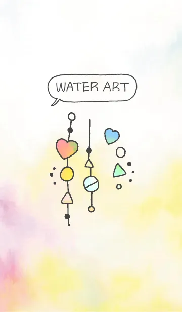[LINE着せ替え] WATER ARTの画像1