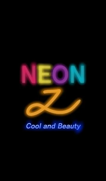 [LINE着せ替え] NEON cool and beautyの画像1