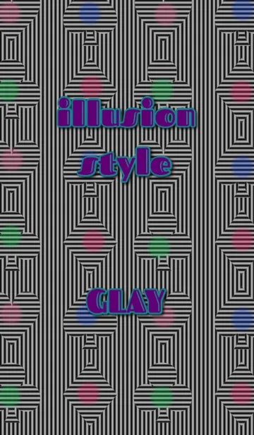 [LINE着せ替え] illusion style grayの画像1