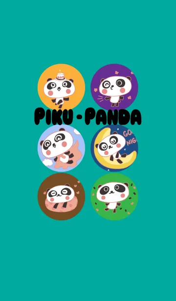 [LINE着せ替え] My Very Cute Piku-Pandaの画像1