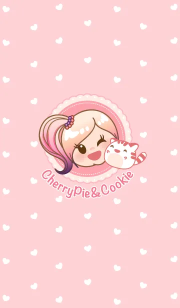[LINE着せ替え] CherryPie＆Cookieの画像1