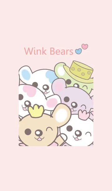 [LINE着せ替え] Wink Bearsの画像1