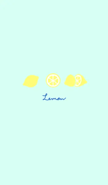 [LINE着せ替え] Lemon 100%の画像1