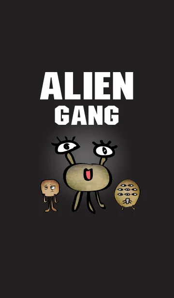 [LINE着せ替え] Alien Gangの画像1