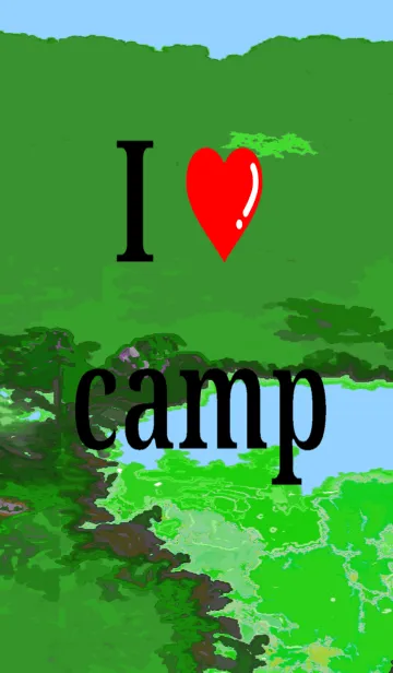[LINE着せ替え] キャンプラブの画像1