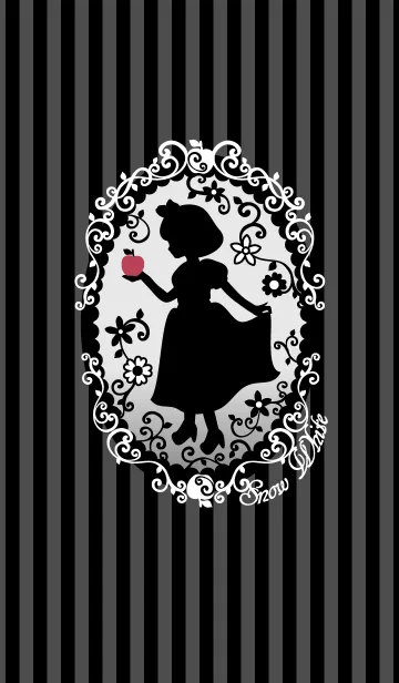 [LINE着せ替え] シルエット・白雪姫。の画像1