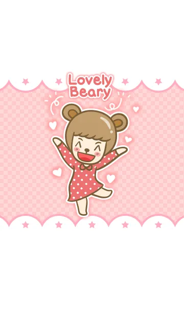 [LINE着せ替え] Lovely Bearyの画像1