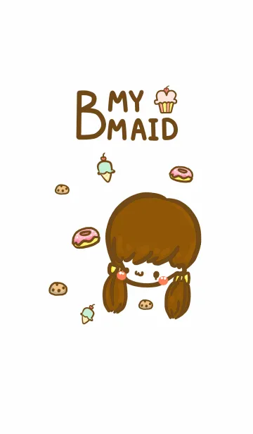 [LINE着せ替え] B My Maidの画像1