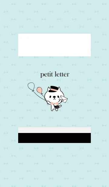 [LINE着せ替え] petit letterの画像1