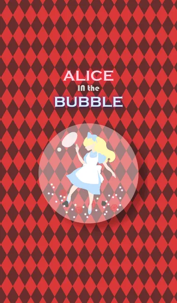 [LINE着せ替え] ALICE IN THE BUBBLE かわいいアリスの画像1