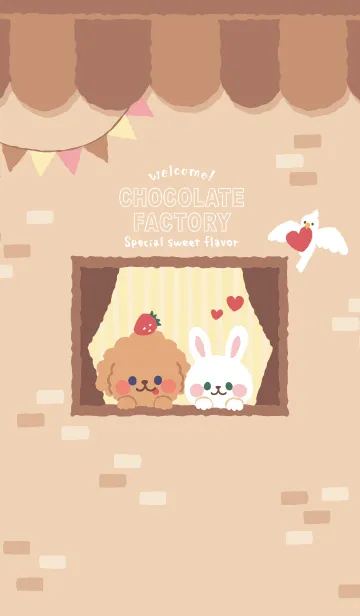[LINE着せ替え] チョコレートファクトリーの画像1