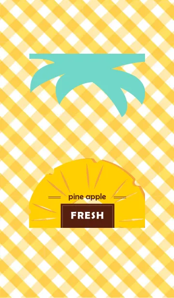 [LINE着せ替え] Fresh-Pineappleの画像1
