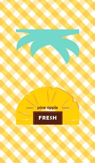 Fresh-PineappleのLINE着せ替え
