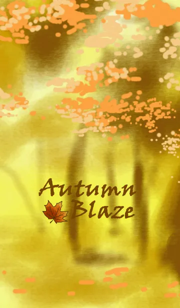[LINE着せ替え] Autumn Blazeの画像1