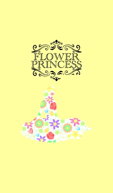 [LINE着せ替え] FLOWER PRINCESSの画像1