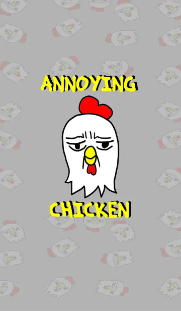 [LINE着せ替え] 気持ち悪い：鶏のテーマの画像1