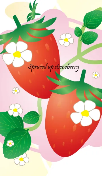 [LINE着せ替え] Spruced up strawberryの画像1