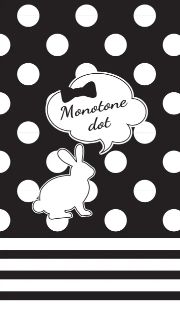 Mono tone dotのLINE着せ替え