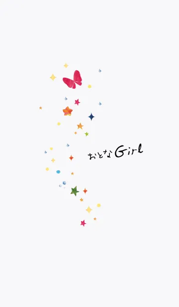 otona girlのLINE着せ替え