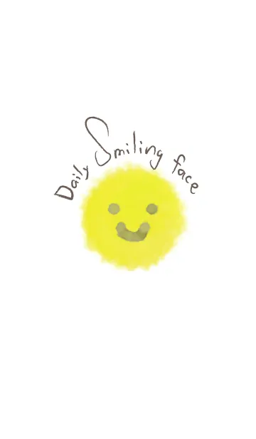 [LINE着せ替え] 毎日笑顔の画像1