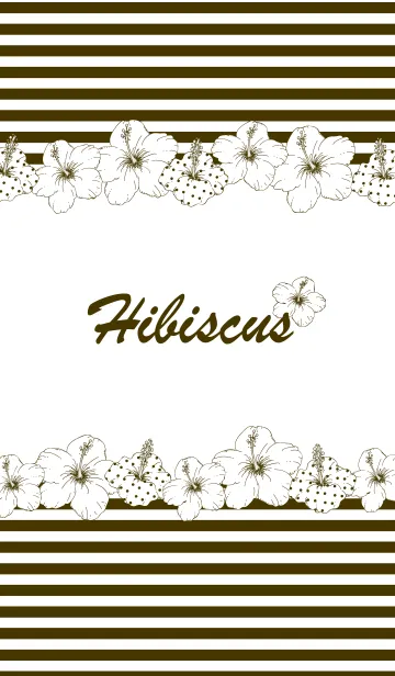 [LINE着せ替え] Hibiscus.の画像1