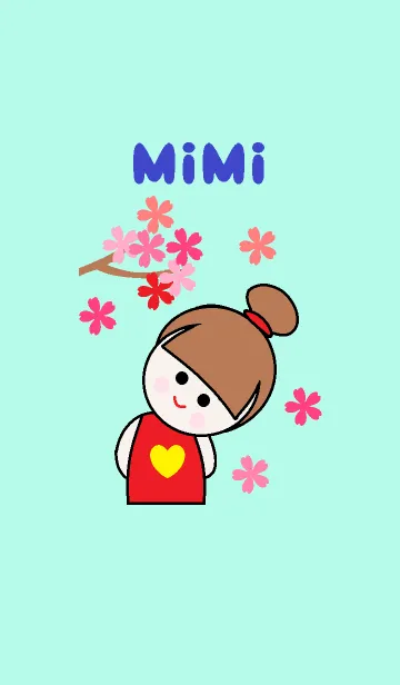 [LINE着せ替え] MiMiちゃんの画像1