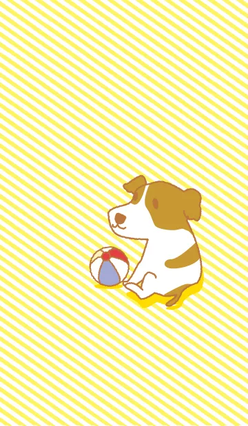 [LINE着せ替え] ジャックラッセル★マリン！の画像1