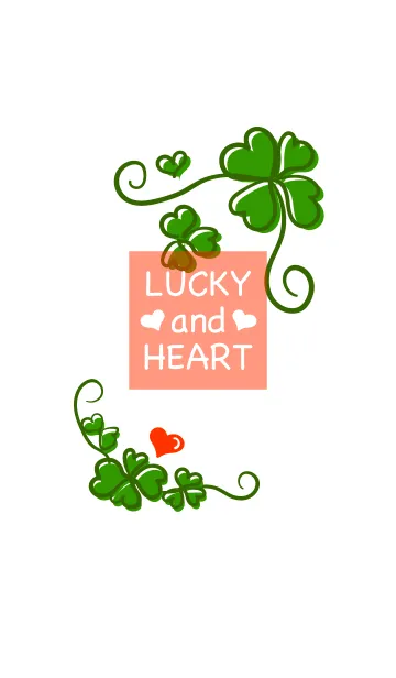 [LINE着せ替え] ♥ Lucky and Heart ♥の画像1