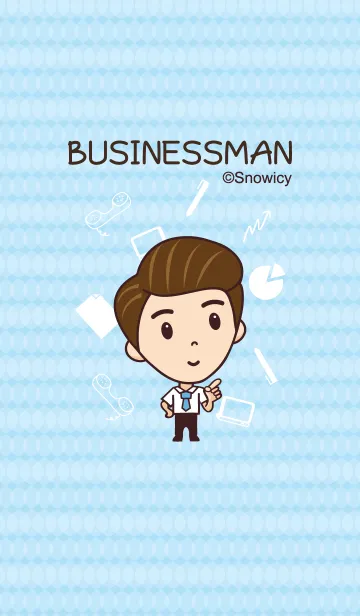 [LINE着せ替え] Businessmanの画像1